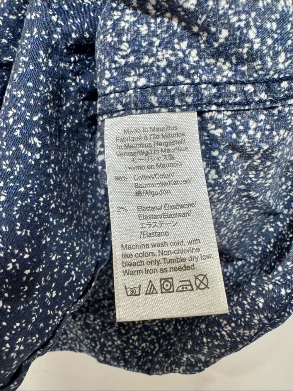 J.Crew Mercantile Slim Fit Flex Shirt Mens Size S Blue Button Down Short Sleeve